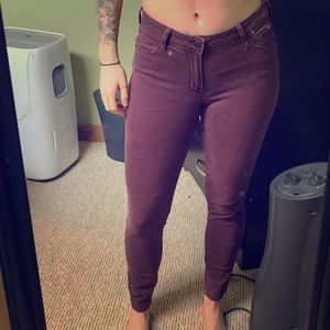 Maroon pants